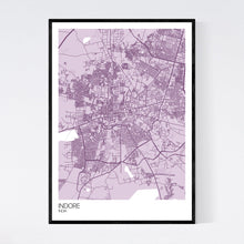 Load image into Gallery viewer, Indore City Map Print