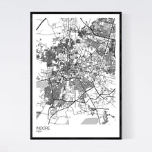 Load image into Gallery viewer, Indore City Map Print