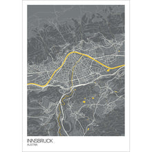 Load image into Gallery viewer, Map of Innsbruck, Austria