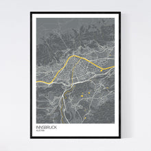 Load image into Gallery viewer, Map of Innsbruck, Austria