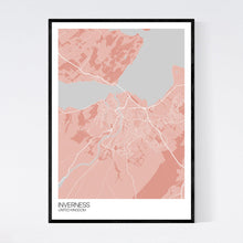 Load image into Gallery viewer, Inverness City Map Print