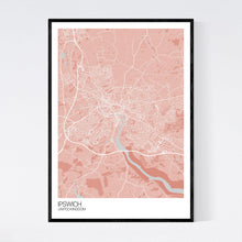 Load image into Gallery viewer, Ipswich City Map Print