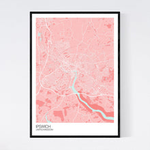 Load image into Gallery viewer, Ipswich City Map Print