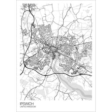 Load image into Gallery viewer, Map of Ipswich, United Kingdom