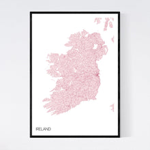 Load image into Gallery viewer, Ireland Country Map Print