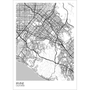 Map of Irvine, California