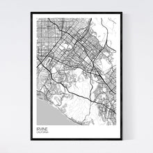 Load image into Gallery viewer, Map of Irvine, California