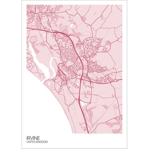 Map of Irvine, United Kingdom