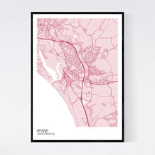 Load image into Gallery viewer, Map of Irvine, United Kingdom