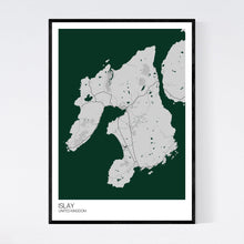 Load image into Gallery viewer, Islay Island Map Print