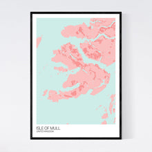 Load image into Gallery viewer, Isle of Mull Island Map Print