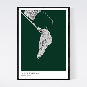 Map of Isle of Portland, United Kingdom