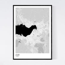 Load image into Gallery viewer, Izmir City Map Print