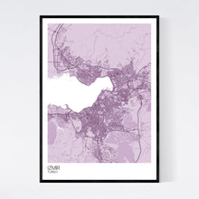 Load image into Gallery viewer, Izmir City Map Print