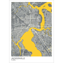 Load image into Gallery viewer, Map of Jacksonville, Florida
