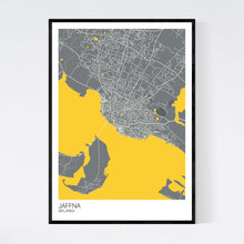 Load image into Gallery viewer, Jaffna City Map Print