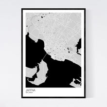 Load image into Gallery viewer, Jaffna City Map Print