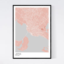 Load image into Gallery viewer, Map of Jaffna, Sri Lanka