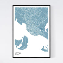 Load image into Gallery viewer, Jaffna City Map Print