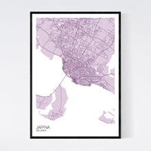 Load image into Gallery viewer, Jaffna City Map Print