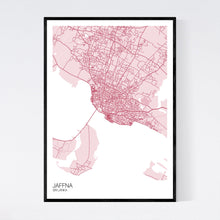 Load image into Gallery viewer, Jaffna City Map Print