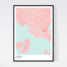 Load image into Gallery viewer, Jaffna City Map Print