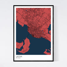 Load image into Gallery viewer, Jaffna City Map Print