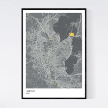 Load image into Gallery viewer, Map of Jaipur, India