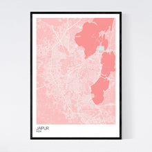 Load image into Gallery viewer, Jaipur City Map Print