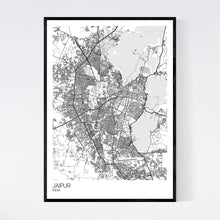 Load image into Gallery viewer, Jaipur City Map Print