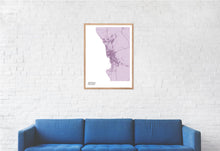 Load image into Gallery viewer, Map of Jeddah, Saudi Arabia