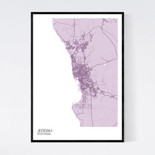 Load image into Gallery viewer, Map of Jeddah, Saudi Arabia
