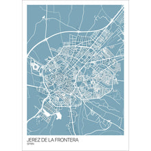 Load image into Gallery viewer, Map of Jerez de la Frontera, Spain
