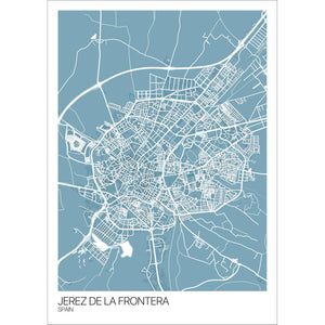 Map of Jerez de la Frontera, Spain