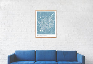 Map of Jerez de la Frontera, Spain