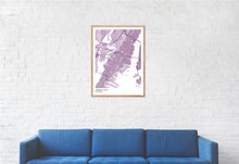 Load image into Gallery viewer, Map of Jersey City, New Jersey
