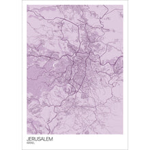 Load image into Gallery viewer, Map of Jerusalem, Israel