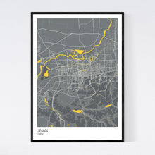 Load image into Gallery viewer, Jinan City Map Print