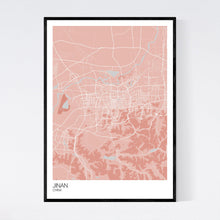 Load image into Gallery viewer, Jinan City Map Print