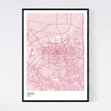 Load image into Gallery viewer, Jinan City Map Print