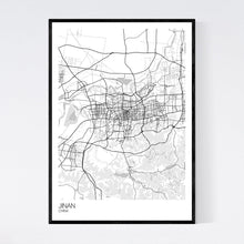 Load image into Gallery viewer, Map of Jinan, China