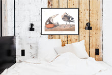 Load image into Gallery viewer, Hudsonean Godwit Print by John Audubon