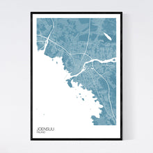 Load image into Gallery viewer, Joensuu City Map Print