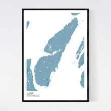 Load image into Gallery viewer, Jura Island Map Print