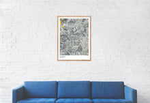 Load image into Gallery viewer, Map of Kajang, Malaysia
