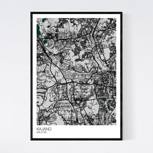 Load image into Gallery viewer, Kajang City Map Print