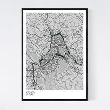 Load image into Gallery viewer, Kandy City Map Print