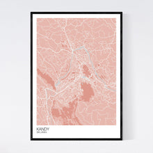 Load image into Gallery viewer, Kandy City Map Print