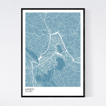Load image into Gallery viewer, Kandy City Map Print