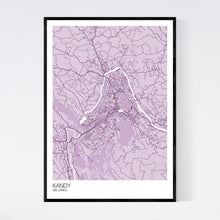 Load image into Gallery viewer, Kandy City Map Print